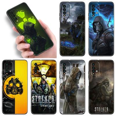Stalker Clear Sky-Telefonhülle für Xiaomi Redmi Note 5 6 9T K20 K40 K50 Pro 7A 8A 9A 9C 9i 10A 10C A1 S2, weiche schwarze TPU-Abdeckung