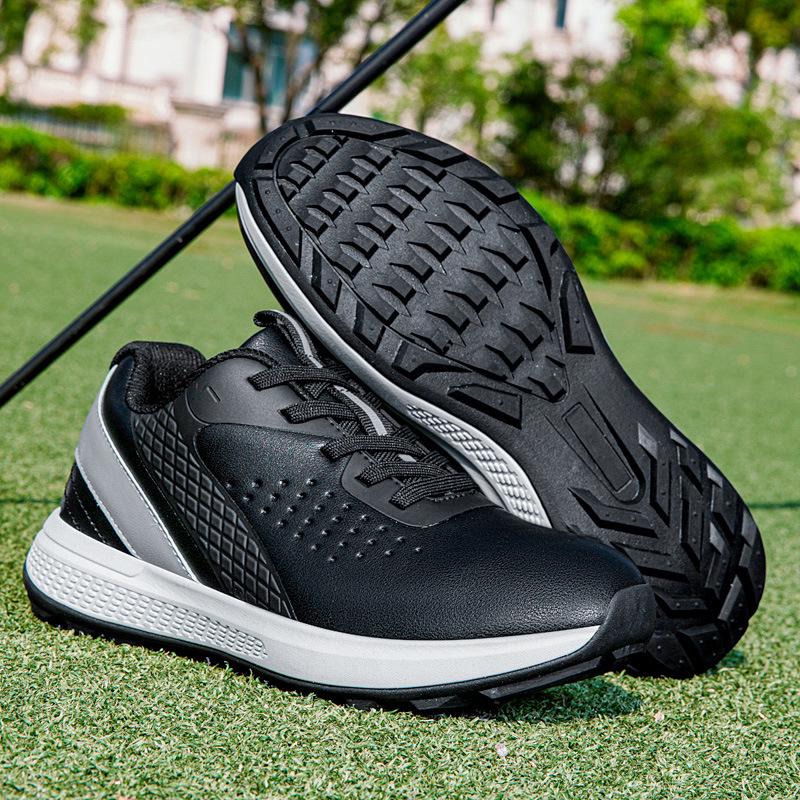 GB821 Men s Fashion Casual Golf Shoes with Fixed Spikes 46