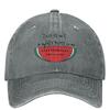 This Is Not A Watermelon Baseball Cap Men Women Fashion Casual Hats Sun Protection Rock Fashion Baseball Cap