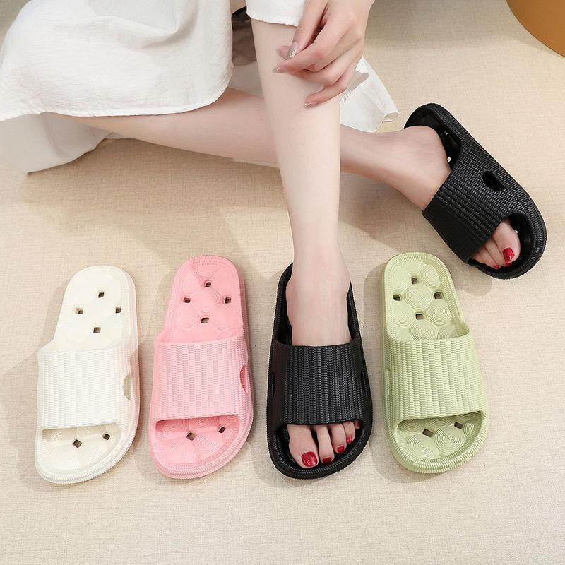 Bathroom bath special eva slippers women's indoor home toilet non-slip quick drying silent sandals men's home