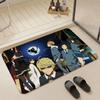 Anime A Durarara Floor Mat Eco  Flannel Doormat Non Slip Odorless Indoor Floor Rug Soft Short Plush Home Mat