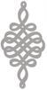 Pendant decoration openwork decoration Z9 light gray