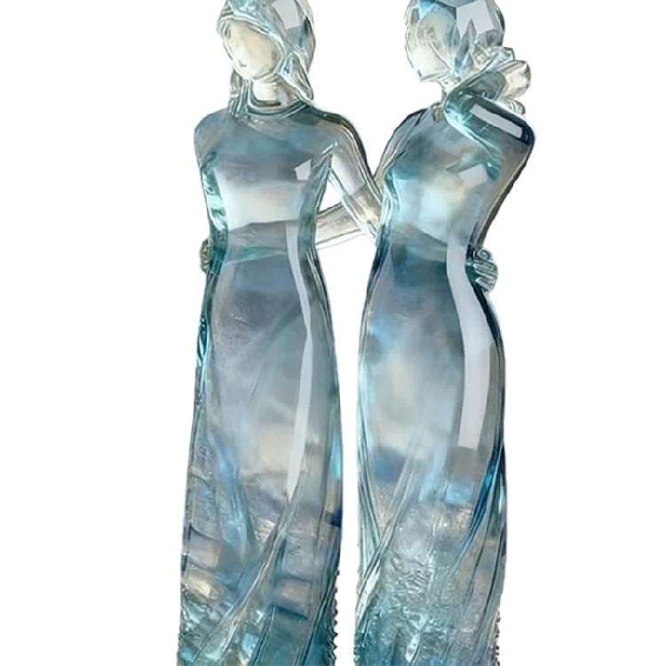 Prezent urodzinowy dla siostry dla kobiet Figurka Statuetka Unikalna Sentimentalna Pamiątka