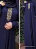 Trendy Ethnic Style Printed Loose Long Dress