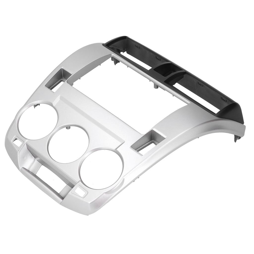 2Din Stereo Rádio Fascia DVD Audio Navigační Panel Rám Stříbrný Vhodné pro Honda City 20082013