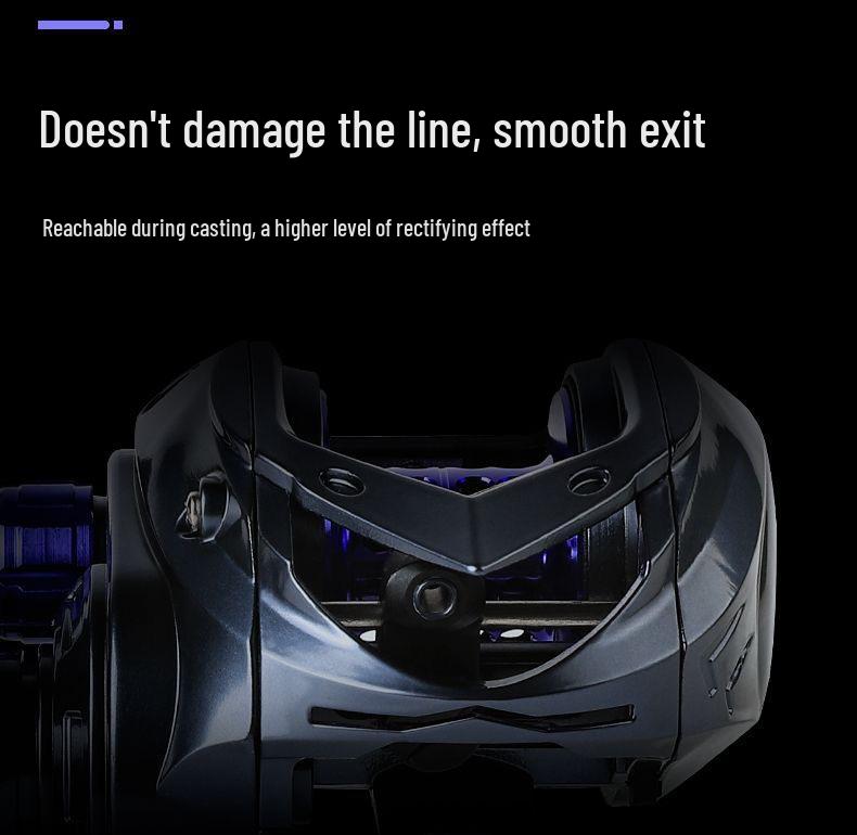 Ultralight Anti-Backlash Low Profile Blackfish Lure & Raft Fishing Reel