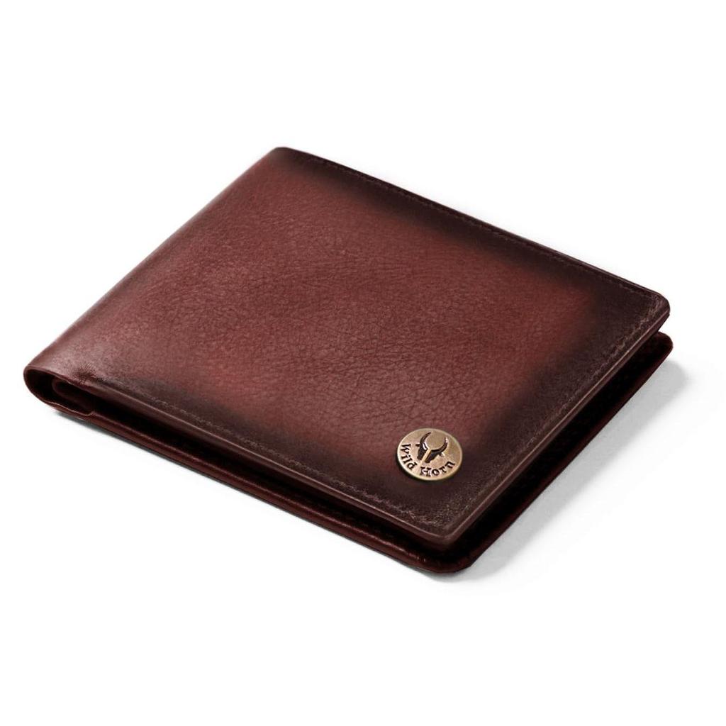 WildHorn Leather Wallet, Keychain & Pen Combo I Gift Hamper For Men (Crackle), Assorted