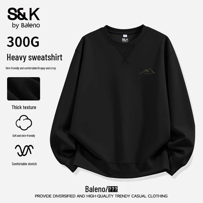Baleno S&K Men's JPB Mountain Line Crewneck Sweatshirt