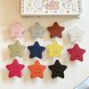 Leather Five-Point Star Phone Airbag Holder and Stand - Hands-Free Viewing In Simple Solid Color