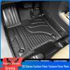 Eco-Friendly TPE Floor Mats for 21-26 Toyota Sienna & Grand Highlander, Business Vehicle Interior Accessories