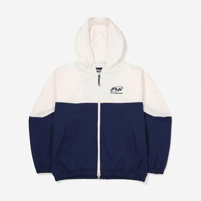 Fila Color Block Stretch Hooded Windbreaker
