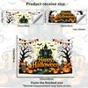Sticker Full Moon Haunted House Halloween Wall Sticker for Entrance Hall and Living Room Decoration Sticker