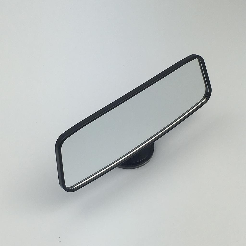 Wide Angle Rear View Mirror with Suction Adjustable 360 ° Rotation-free Rearview