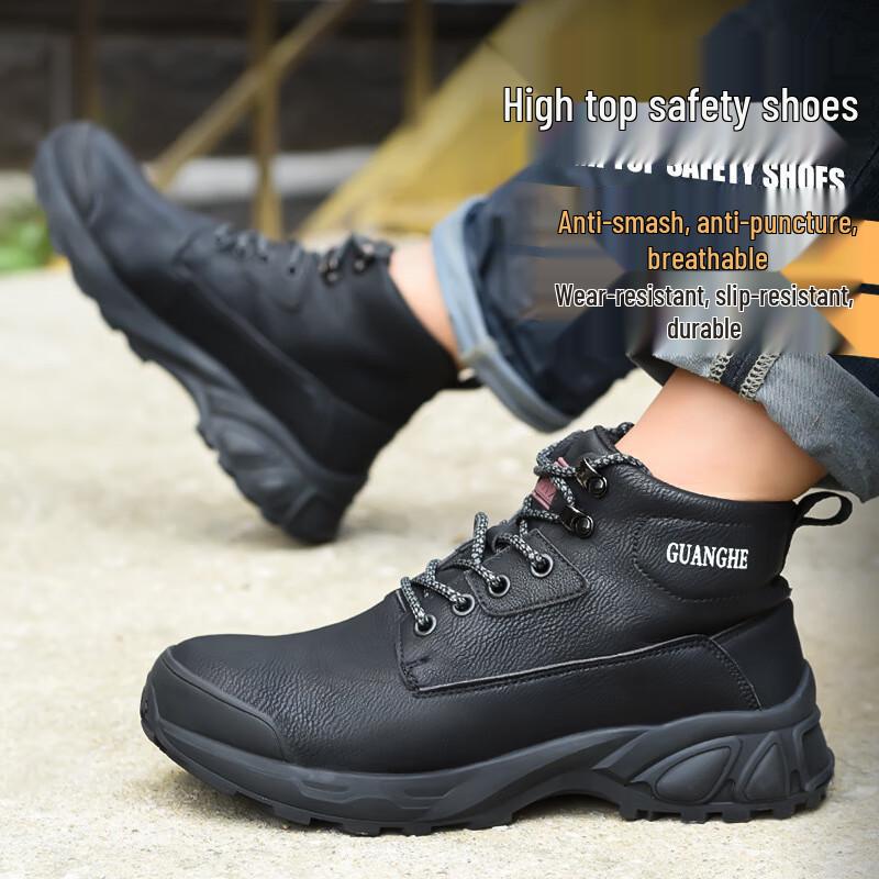 Miflame Men s High-Top Insulated Steel Toe Safety Boots 36-46