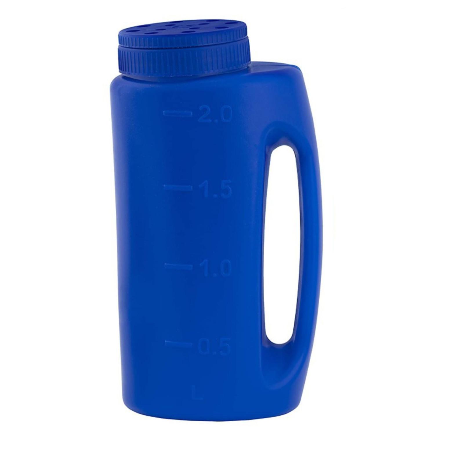 

Adjustable Handheld Manual Fertilizer Pot Ice And Snow Seed Spreader Grass Seed Corn Peanut Spreader Bottle Planter Garden Tools One Size синій