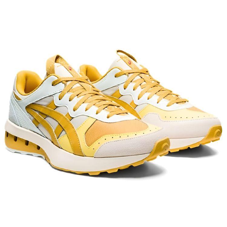 Asics UN1-S Jogger X81 Bright Gold Unisex Sneakers Yellow Cream 1201A743-201