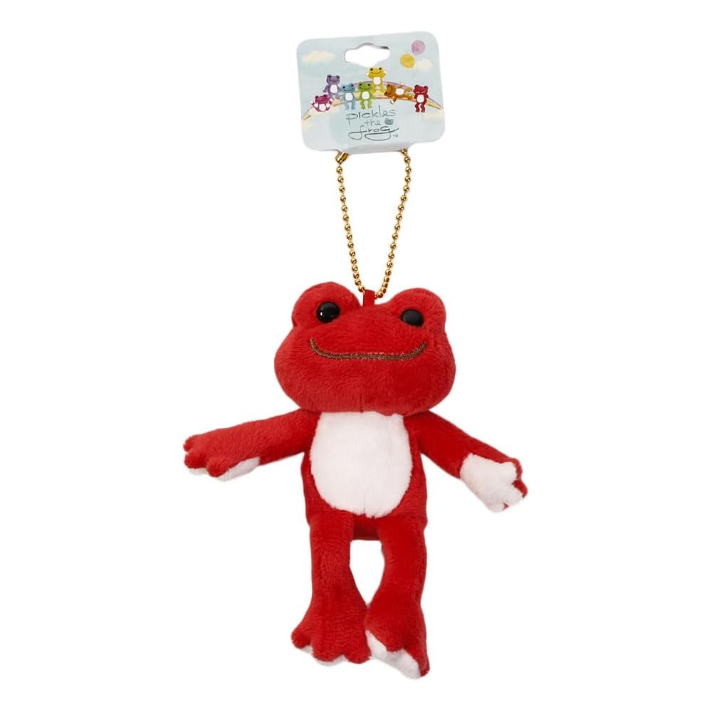 Nakajima Corporation Kaeru no Pickles Rainbow Mascot Akane 107343-17 Plush Toy Soft Toy Collectible