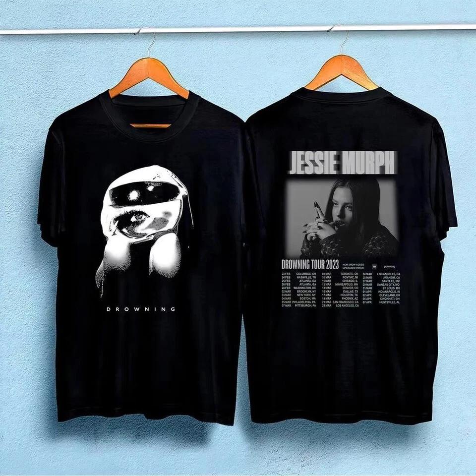 Jessie Murph Music Tour Black T-Shirt Cotton Full Size S-5XL L