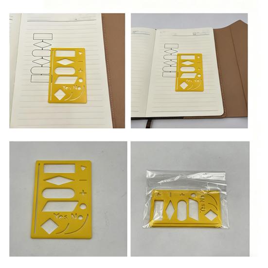 Template Ruler Seamless Dot Grid Integration Ring Binding Planner Templates