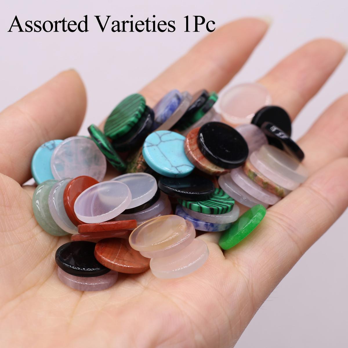 

Бусины из хрусталя Рейки без отверстия, модные энергетические натуральные каменные круглые свободные бусины для изготовления украшений своими руками на Новый год, Рождество, подарки, поделки 14×14 мм 1Pc/14×14mm разноцветный