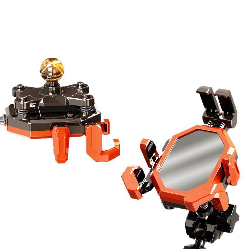 Universal Motorcycle Bicycle Phone Mount Anti-shake Octopus Holder Navigation