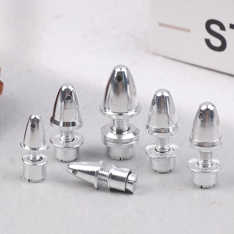 2Pcs 3.0/3.17/4.0/5.0Mm Squeeze Type Aluminum Propeller Adapter Holder For Brushless Motor Prop Aeromodelling Rc Parts