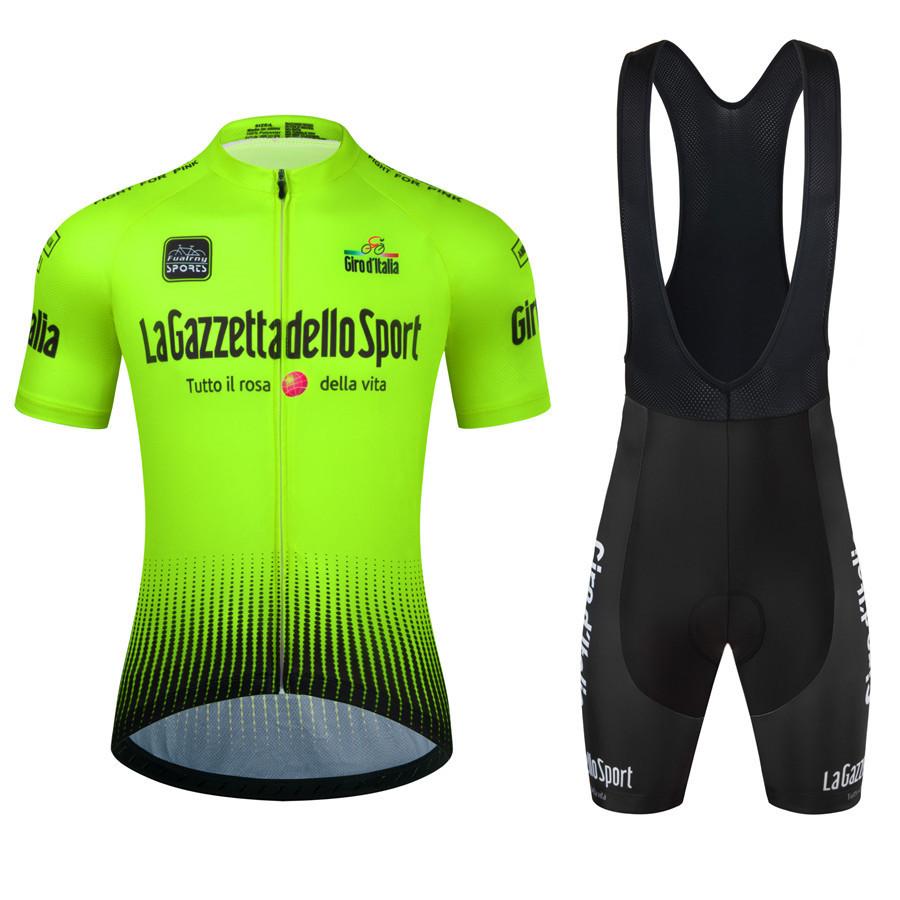 Tour Of Italy Bicycle Clothes Cycling Jersey Set Summer Road Bike Short Sleeve Cycling Clothing Men Mtb Jersey Set Sport Wear