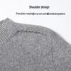 Snowflying Women's Pure Wool Half-High Collar Sweater