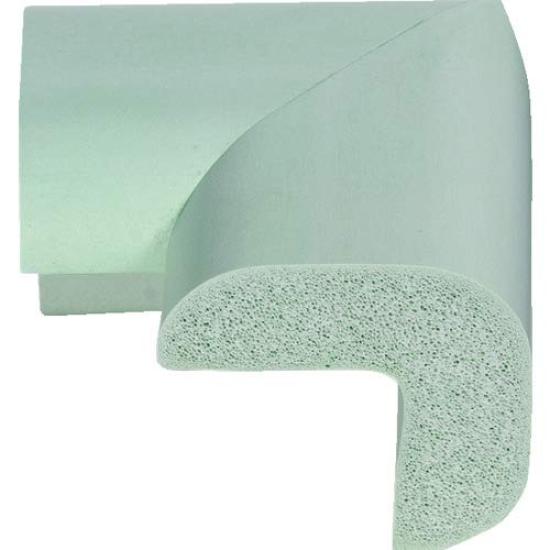 TRUSCO Safety Cushion for Light 1 Piece X 50 Pieces Corners, Oil-Surface Adhesion, TAC21YS, Gray, Large, (Case Sold)