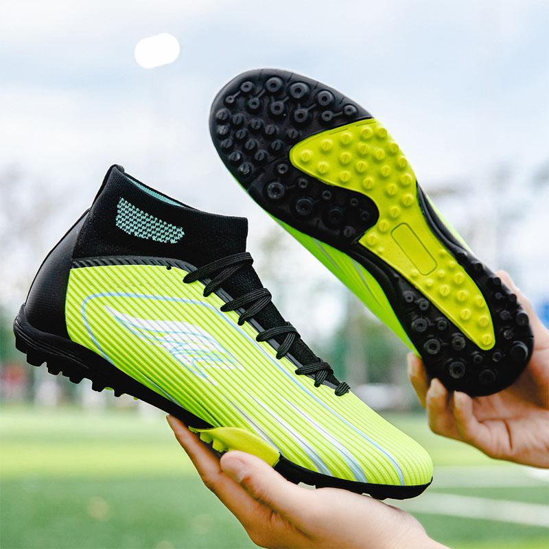 Society Cleats Soccer Shoes Men Professional Football Boots Indoor Original Football Field Boots Ankle Sneakers Fast Training
