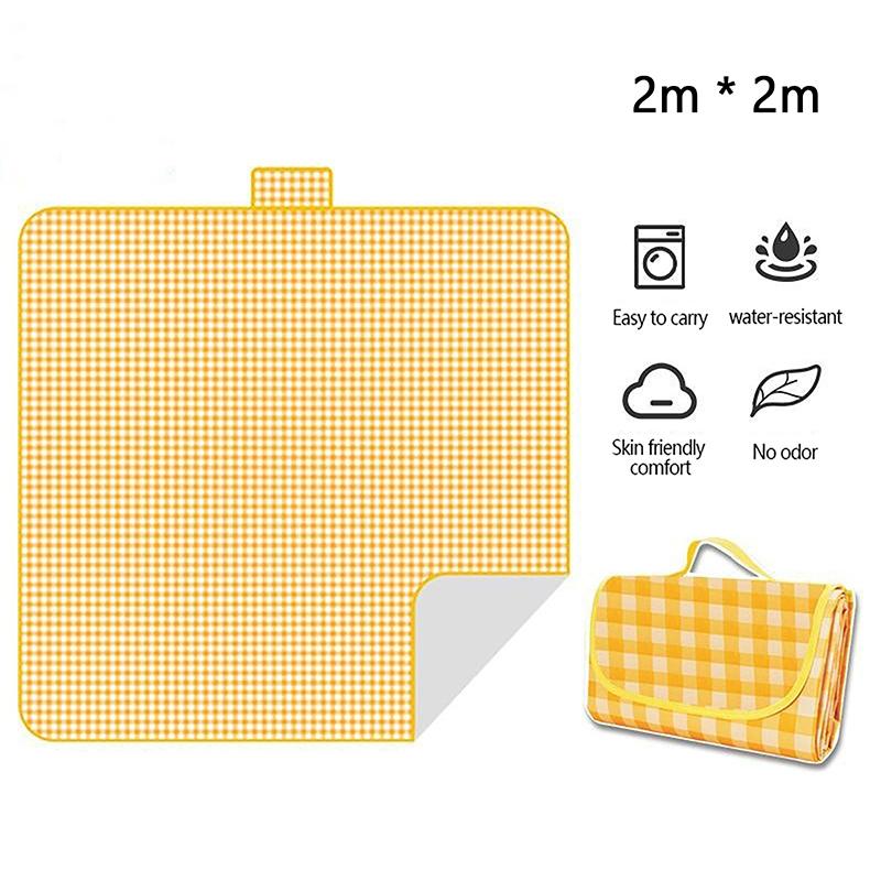 

Lightweight Quick Drying Beach Blanket Picnic Blanket Waterproof Outdoor Tote Mat For Travel Camping Beach Family Party