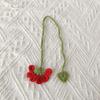 5Pcs Handmade Crochet Flower Bookmarks Knitted Floral Bookmarks Page Marker for Teacher Student Book Lover Reading Aid