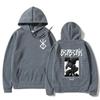 Japanese Anime Graphic Berserk Guts Sweatshirt Sportswear Cosplay Clothes Cute Girl y2k Clothing Pullovers Autumn/Winter Hoodie Unisex