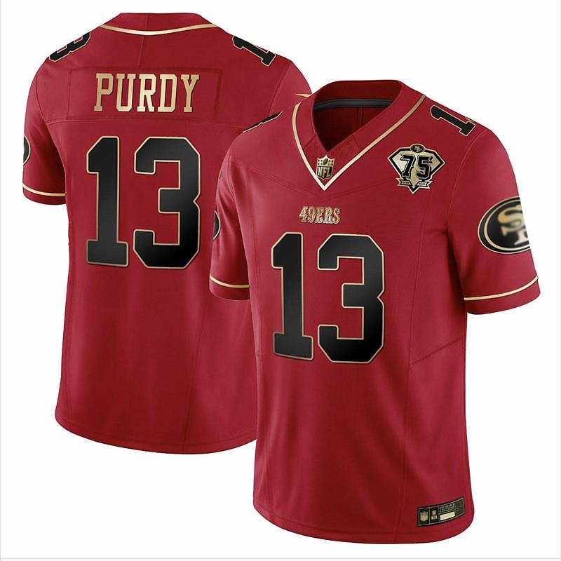 San Francisco 49ers 13 Purdy Mens Football Jersey