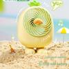USB Rechargeable Cartoon Small Desktop Fan - Quiet for Dorms & Offices