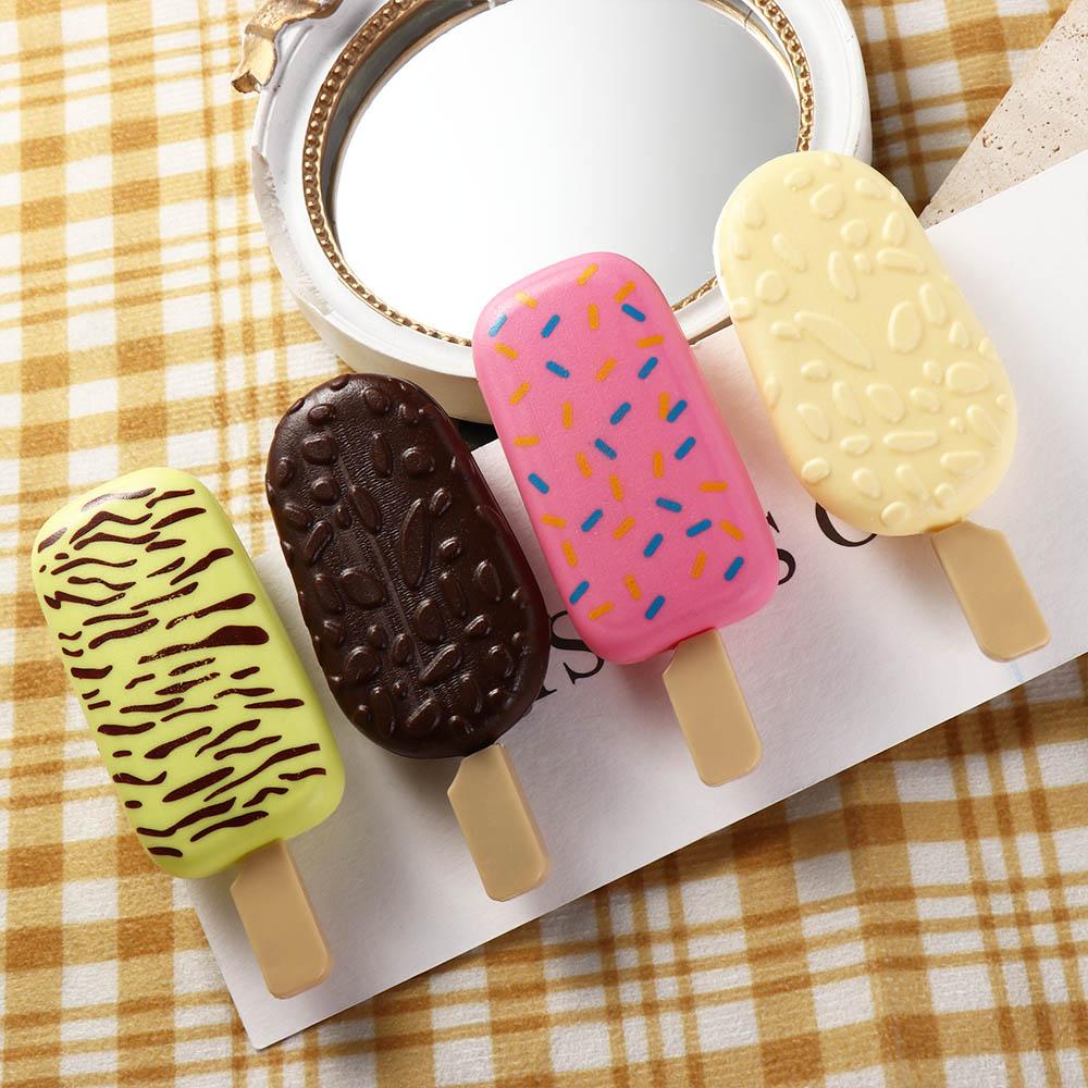 Side Clip For Women Women Hair Clip Korean Style Barrettes Ice Cream Hairpin Hair Accessories