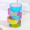Vibrant Laser Gradient Waterproof Tape for Journals & Collages