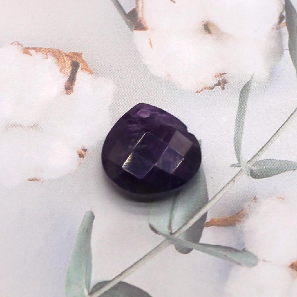 2Pcs Faceted Pendant Natural Stone Drop-Shaped Smalll Pendant For Jewelry Making DIY Earrings Beacelet Necklace Accessory
