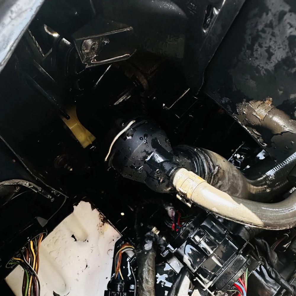 Car Engine Radiator Coupling Coolant Hose Flange Pipe Connector Engine Compartment 3C0122291 For VW Golf Plus 5M 2005 2006- 2013