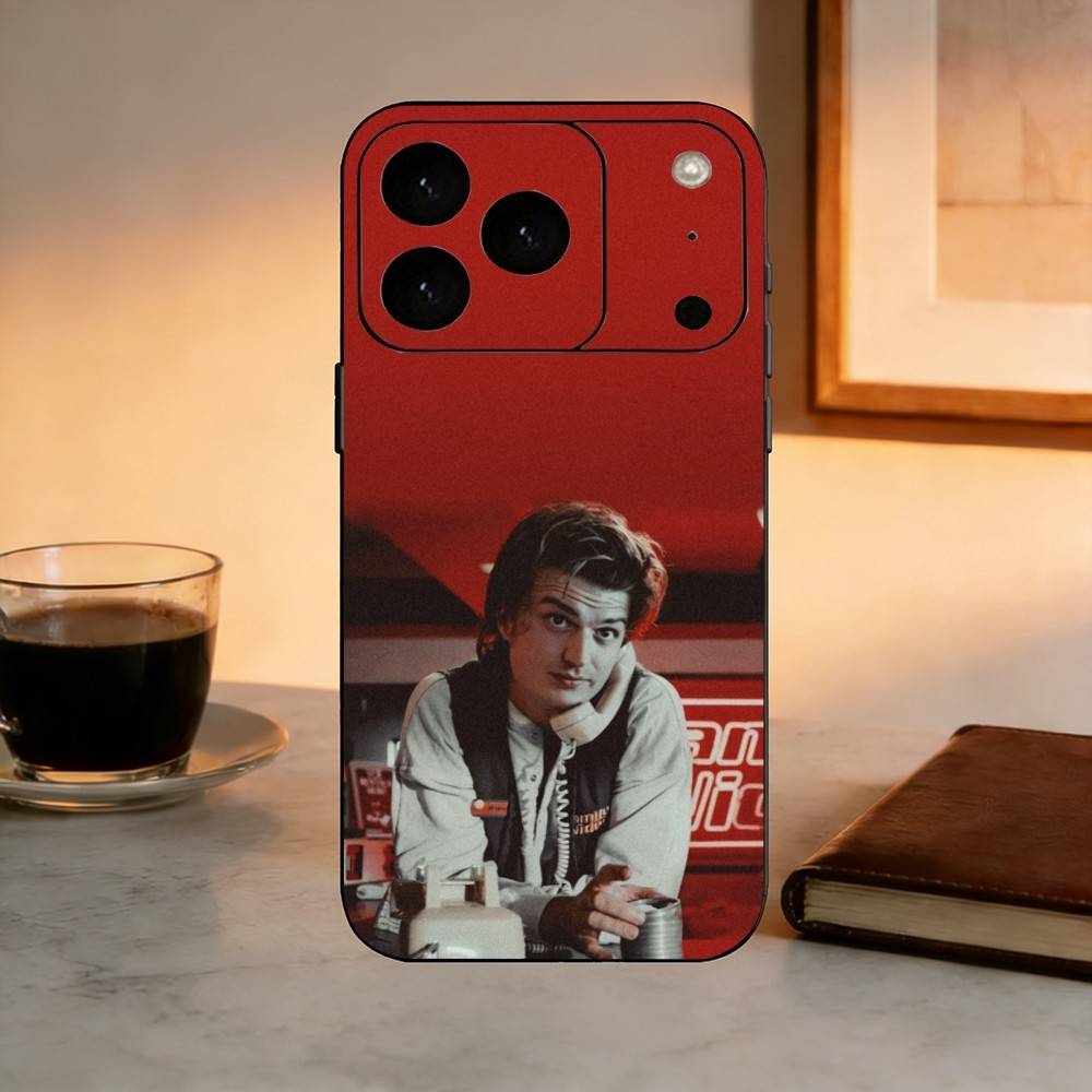 S-steve H-harrington   Phone Case Silicone Soft For IPhone 17 16 15 14 13 12 11 X XR Plus Pro Max Plus