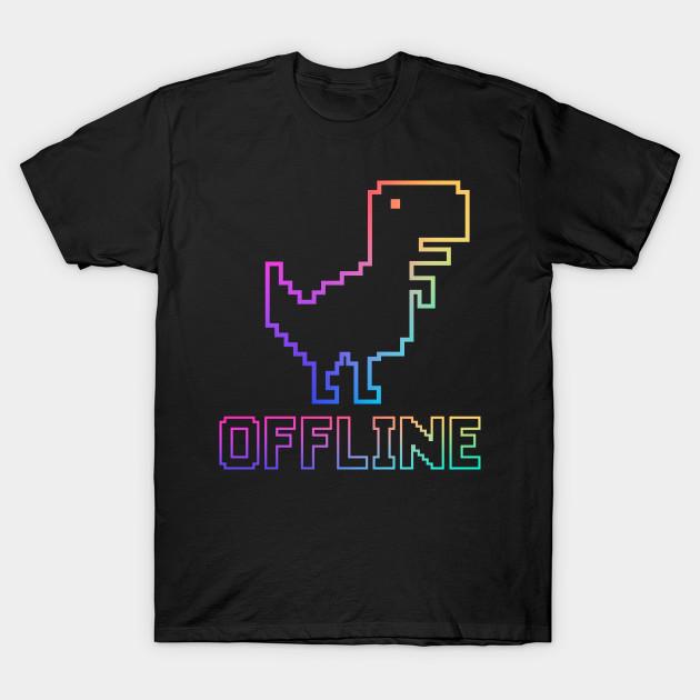 

Men Black Print T-shirt Dinosaur Offline. No-Cut Transfer Paper Print Cotton Tshirt 2XL чорний