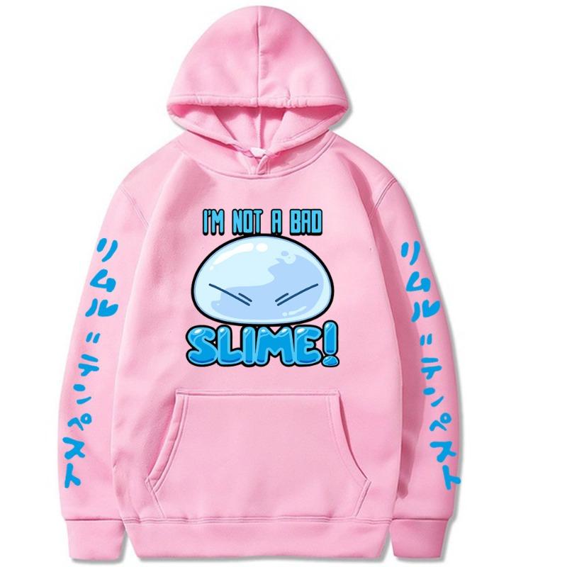 Anime Tensei Shitara Slime Datta Ken Hoodie Men Women Harajuku Pullover Street Wear Unisex Winter Plushed Sweater