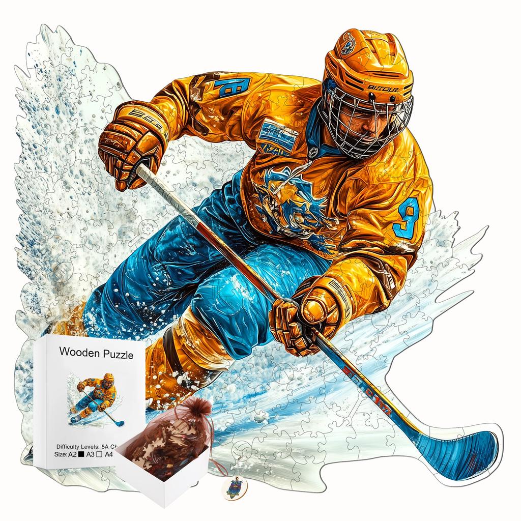 Unique Shape Wooden Jigsaw Puzzle Home Wooden Decor Christmas and Halloween Gift Toy For Teen And Kid