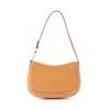 Used Logo Mini Handbag Leather Brown Used Women
