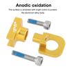 Single Speed Bicycle Chain Tensioner Adjuster Aluminum Alloy Bicycle Chain Fastener Fixed Bike Bolt Screw Cycling Accessories