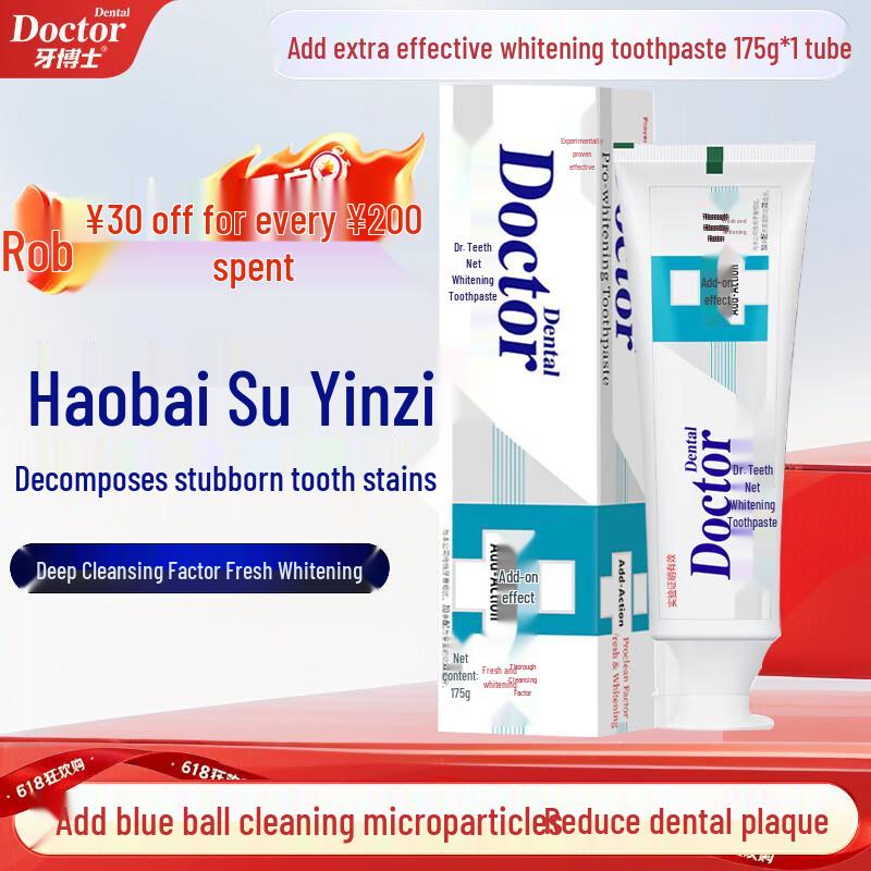Dr. Teeth Whitening & Fresh Breath Toothpaste
