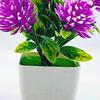Stunning Artificial Potted Flowers Realistic Plastic Birthday Gift
