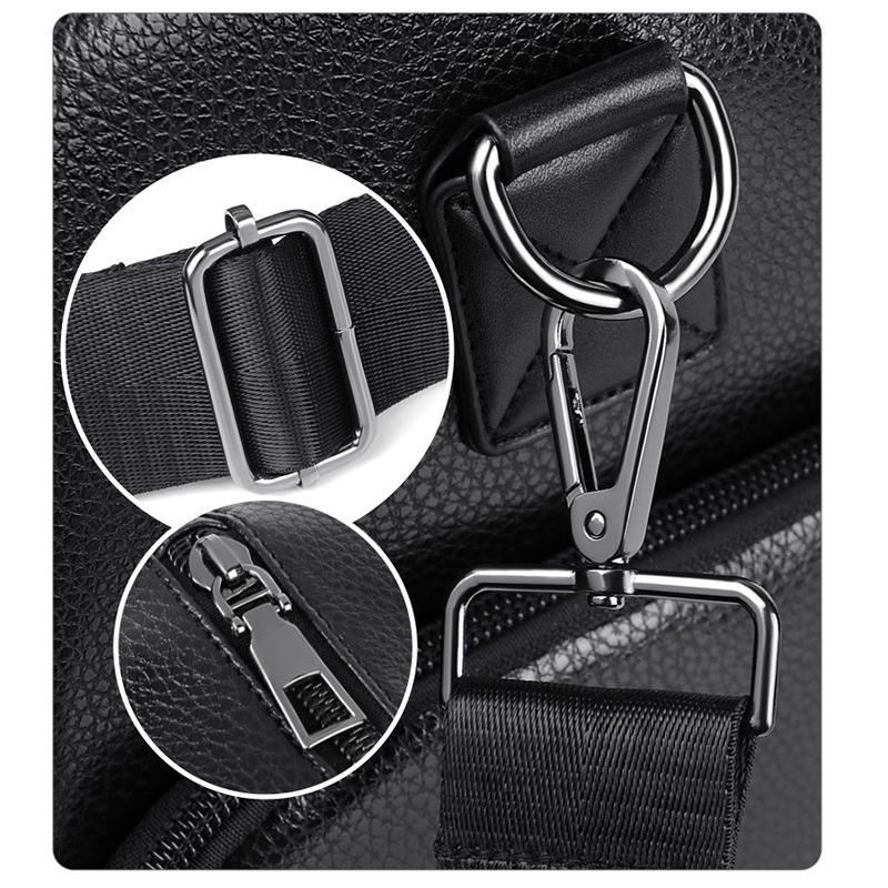 Business Leisure Travel Bag Large-capacity One-shoulder Luggage Messenger Bag Fashion Sports Wear-resistant Retro Business Travel Handbag