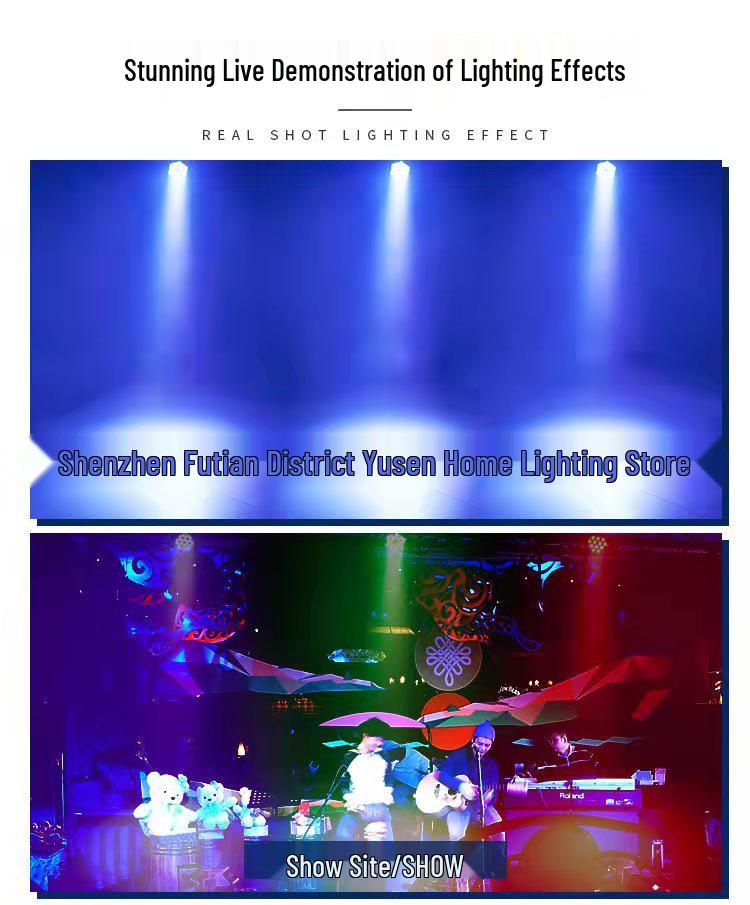 Remote Control LED Par Light - 18 or 36 LEDs - Color Changing Stage, Wedding, and KTV Lighting