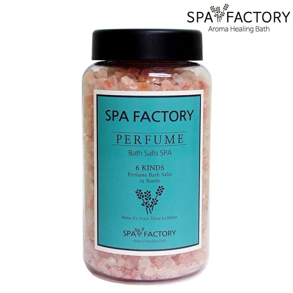 SPA FACTORY Himalaya Pink Salt Perfume Aroma Bath Salt Bath Bomb 6. Forest 600g [Moisturizing Line]